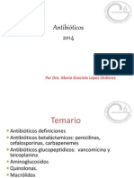 Antibióticos 2014