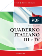 US - Italijanski Jezik III I IV PDF