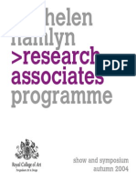 The Helen Hamlyn Research Associates Programme - Catalogue 2004