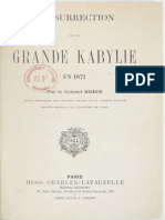 L'insurection de La Grande Kabylie PDF