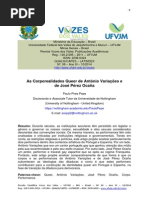 As Corporealidades Queer de António Variações e de José Pérez Ocaña
