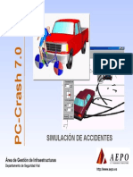 Simulación accidentes viales PC-Crash 7.0