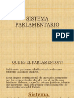 Sistema Parlamentario-Trabajo de Exposicion