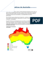 Climate zones of Australia