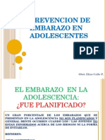 Prevencion de Embarazo en Adolescentes