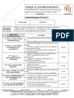 Programme SSIAP 3 A