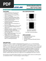 Sensor de Temperatura Datasheet - 1631A