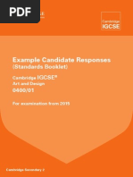Download Art and Design Paper 1 Example Candidate Responses Booklet by Olga Lucia Tijo SN253530053 doc pdf