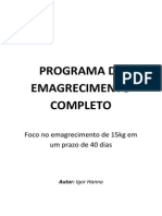 Programa de Emagrecimento Completo