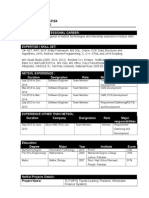NetSol CV-Format (Sample) - 1 - 1
