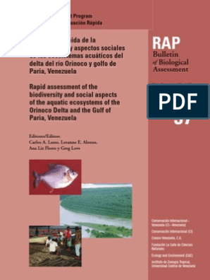AquaRap37 Delta Del Orinoco y Golfo de Paria, PDF, Cuenca de drenaje
