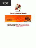 1971 by Humayun Ahmed