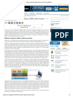 Diff Vsphere Esxi Vcenter