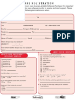 Product Registration