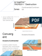 plate boundaries