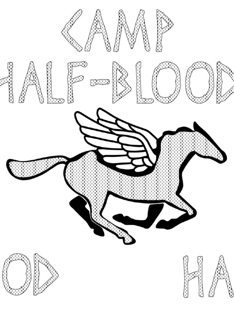 Camp HalfBlood Tshirt Template Vandalism Wallcoverings