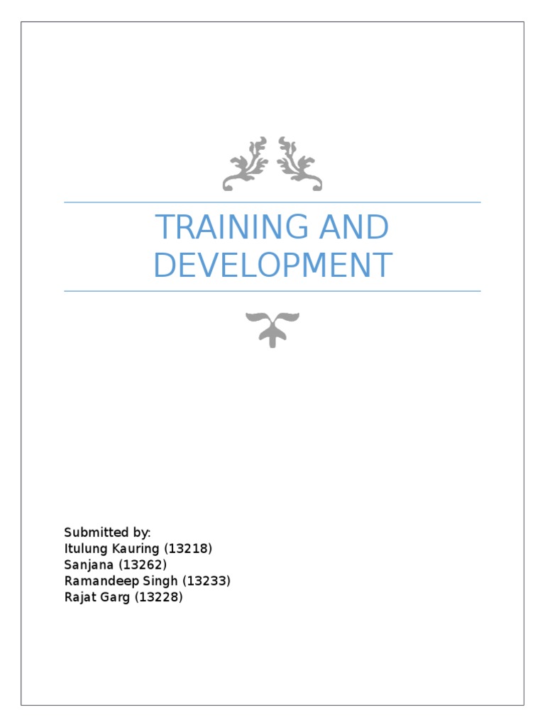 Training and Development Insights at HCL | PDF | Apprenticeship ...