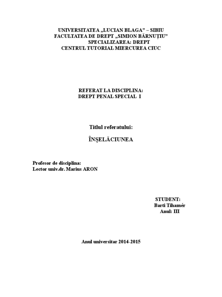 INSELACIUNEA | PDF