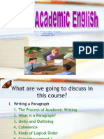 Academic - Writing 1