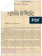 Alexandre Dumas, Familia de Medici