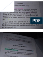 Chattel Mortgage and Recto Law