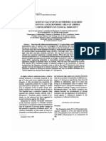 Anti-Plasmodium Falciparum Antibodies Acquired