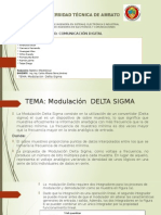 Modulacion PCM Delta Sigma