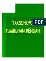 Pab 212 Slide Taksonomi Tumbuhan Rendah
