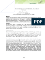 Ondulações tranversais para controle da velocidade veicular