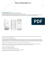 Configurar Un Punto A Punto Con Nanostation 2 y 5