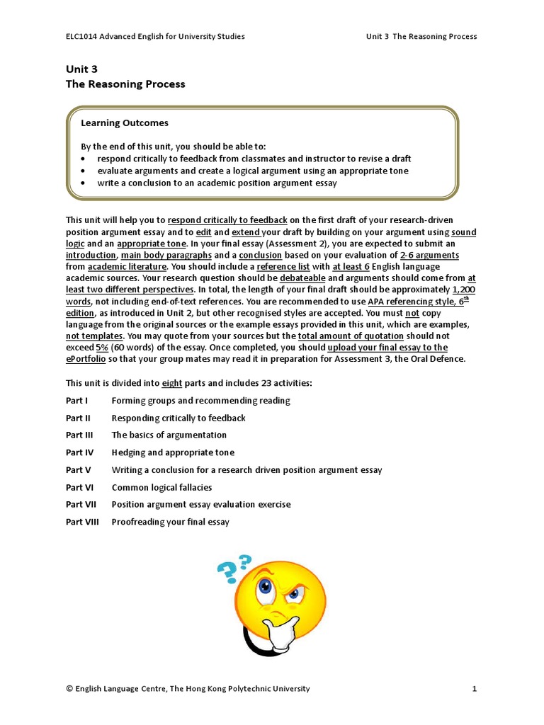 Simple arguments examples picture