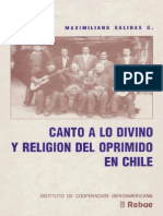 Canto a Lo Divino y la religión del oprimido en Chile