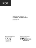 Modeling and Control of An Unmanned Underwater Vehicle