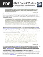 PW IQ EQ SQ Methdology Summary