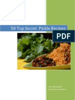 50 Top Secret Pickle Recipes