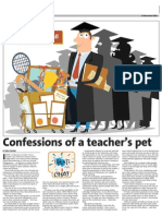 Confessions of a teacher's pet