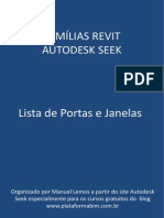 Lista Portas Janelas-Revit Autodesk Seek