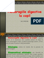 Hemoragiile Digestive La Copil