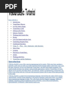 Visual Basic Tutorial