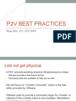 P2V Best Practices