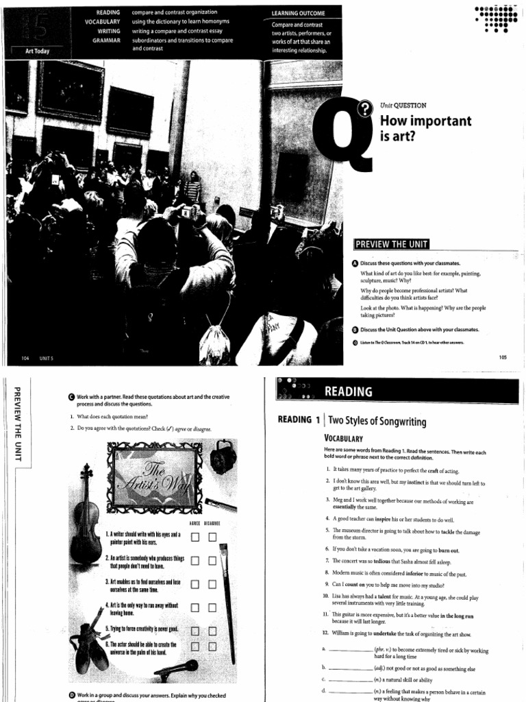 Q Skills 4 - Unit 5 | PDF