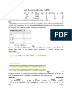 Based On DCI Formats Resource Allocation in LTE