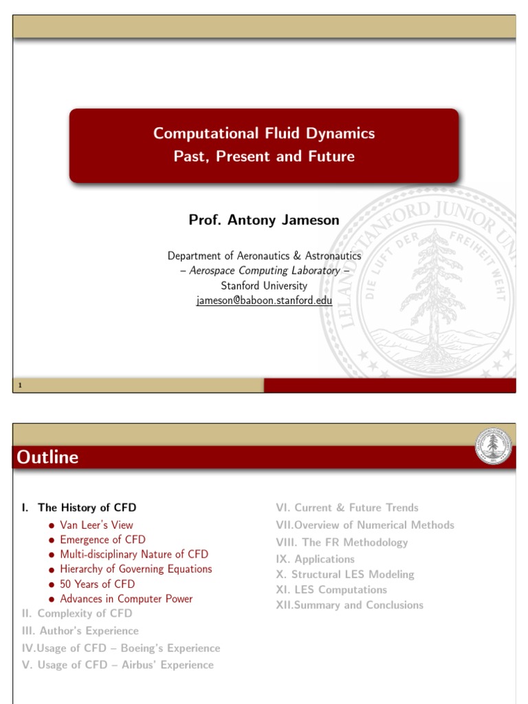 NASA Presentation CFD History | PDF | Computational Fluid Dynamics ...