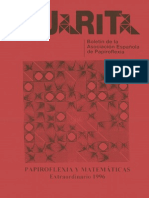 Pajarita Extra 1996 Papiroflexia y Matematicas