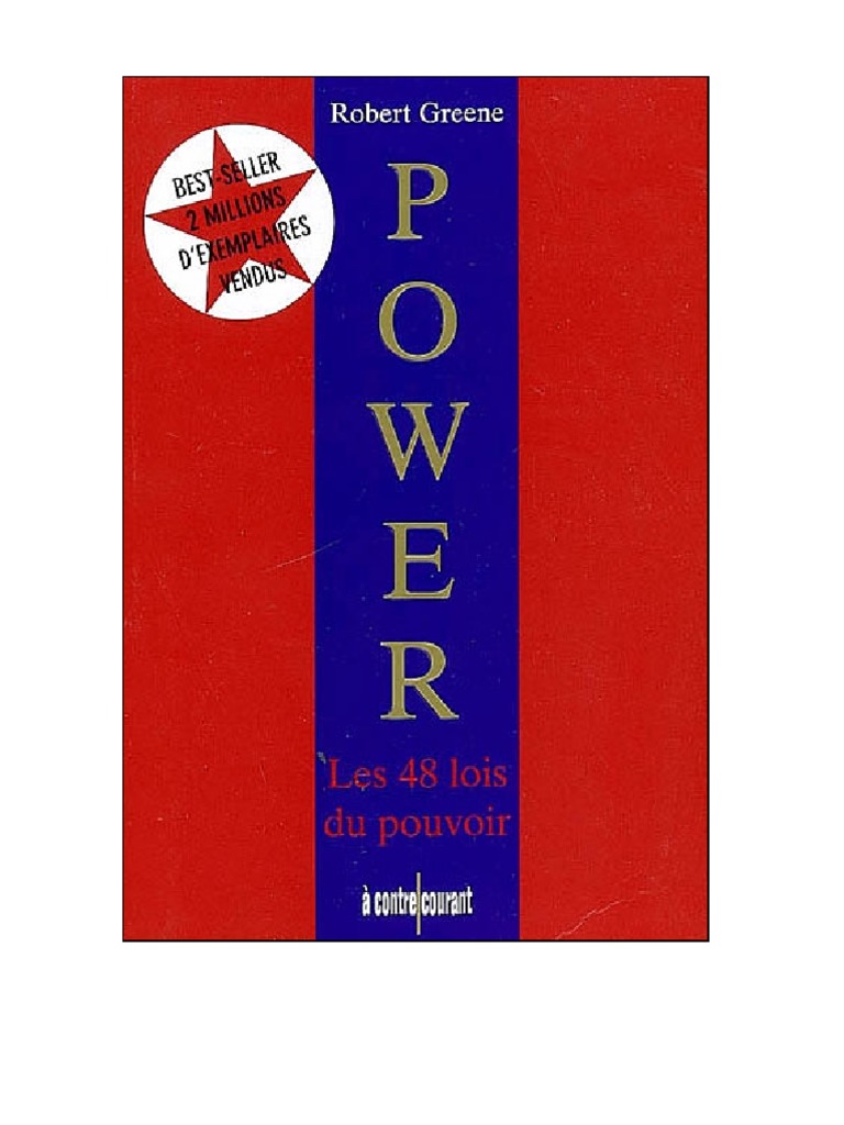 Power Les 48 Lois Du Pouvoir Pdf