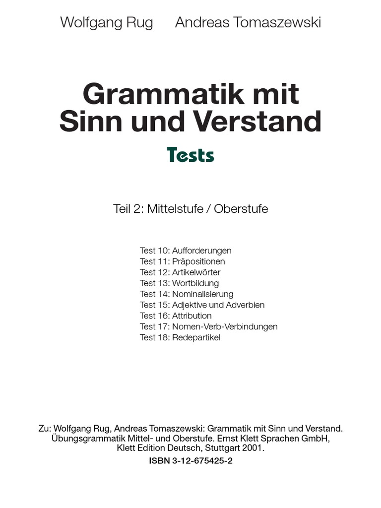 A411 67542521 Wiederholung Mittelstufe Oberstufe German - 