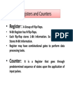 Registers and Counters