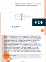 Vector aceleración pasador B yugo C