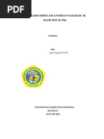 Download Contoh Simulasi Antrian Bank BNI Edit by hesti SN253617499 doc pdf