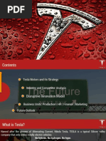 Tesla Motors - A Look at Strategic Model